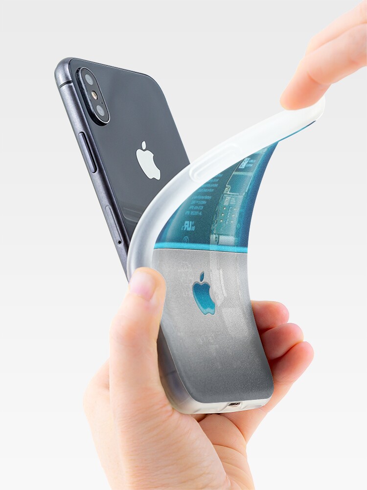 Alternate view of Apple phone Case - Blue iPhone Case & Cover