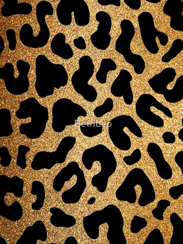 Glitter Leopard by BethLeo