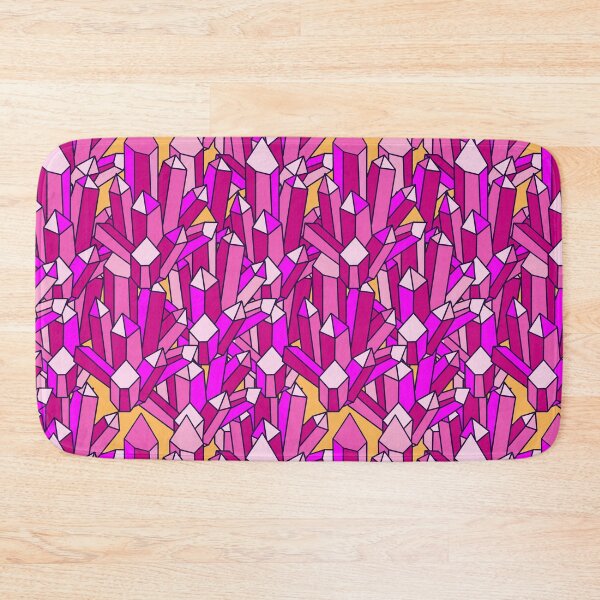 Item preview, GEMS - bright pink & yellow designed and sold by fgood.