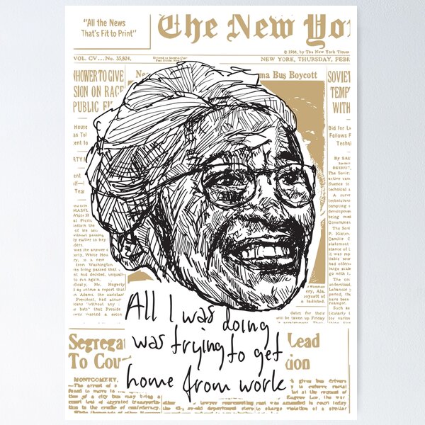 Item preview, Rosa Parks designed and sold by JoshWilsonGNV.
