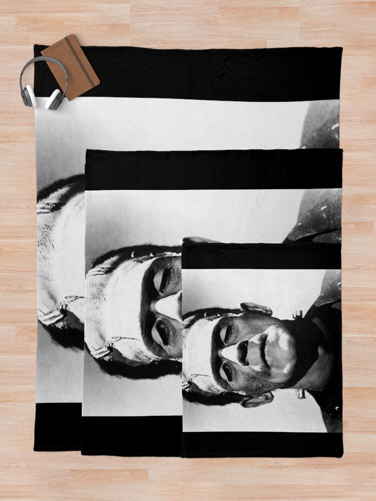 Alternate view of Classic Frankenstein Throw Blanket