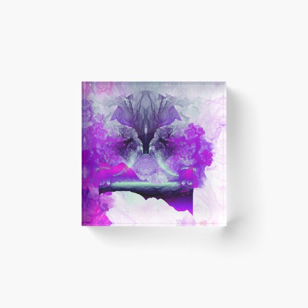 Item preview, Fractal Purple Tree designed and sold by cescaveo.