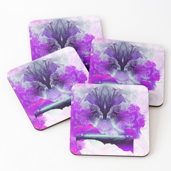 Item preview, Fractal Purple Tree designed and sold by cescaveo.
