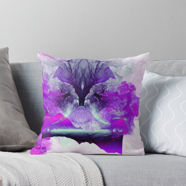 Item preview, Fractal Purple Tree designed and sold by cescaveo.