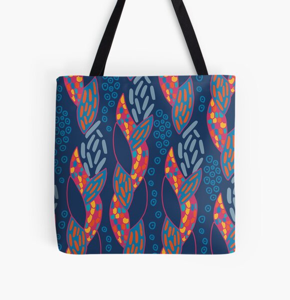 Animal Instinct Snakeskin All Over Print Tote Bag