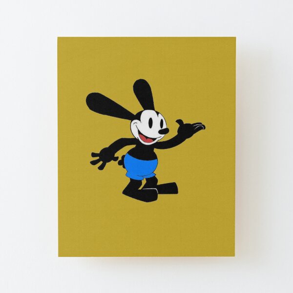 Lucky Rabbit Wood Mounted Print
