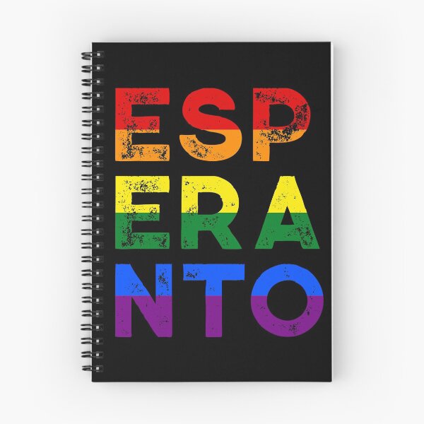 Item preview, GLAT-flagkolora Esperanto / LGBT-flag-colored Esperanto designed and sold by jonizaak.