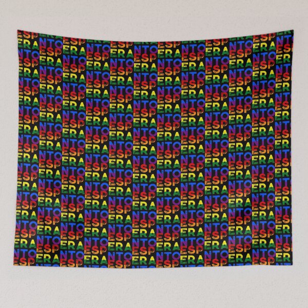 Item preview, GLAT-flagkolora Esperanto / LGBT-flag-colored Esperanto designed and sold by jonizaak.
