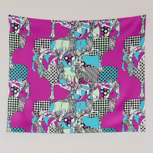 Item preview, elks at a party designed and sold by fgood.