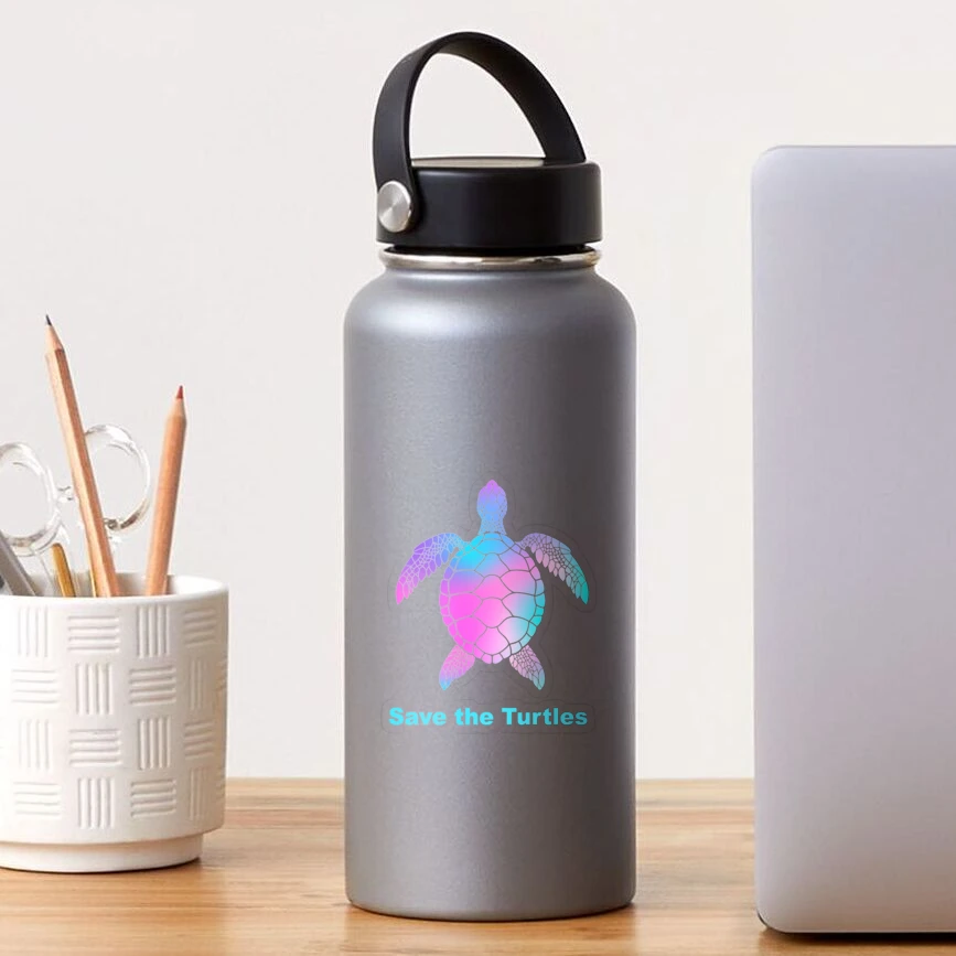 Save the turtles 2025 hydro flask stickers