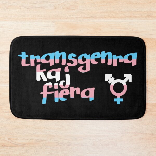 Item preview, Transgenra kaj Fiera / Transgender and Proud in Esperanto designed and sold by jonizaak.