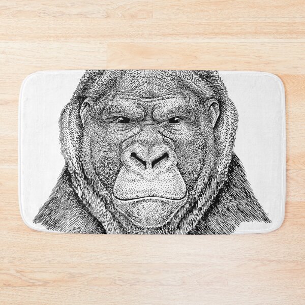 Item preview, DIBUJO PRIMARIO DE GORILLA designed and sold by ReignGFX.