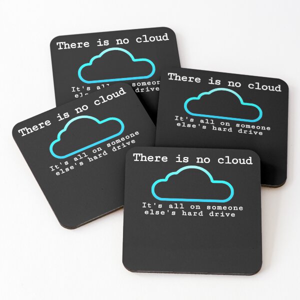 Item preview, There is no cloud... Funny computer tech humor designed and sold by ScienceIsFun.