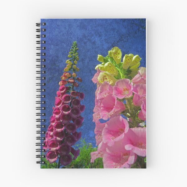 Item preview,   Two Foxglove flowers with textured background designed and sold by Robert Gipson.
