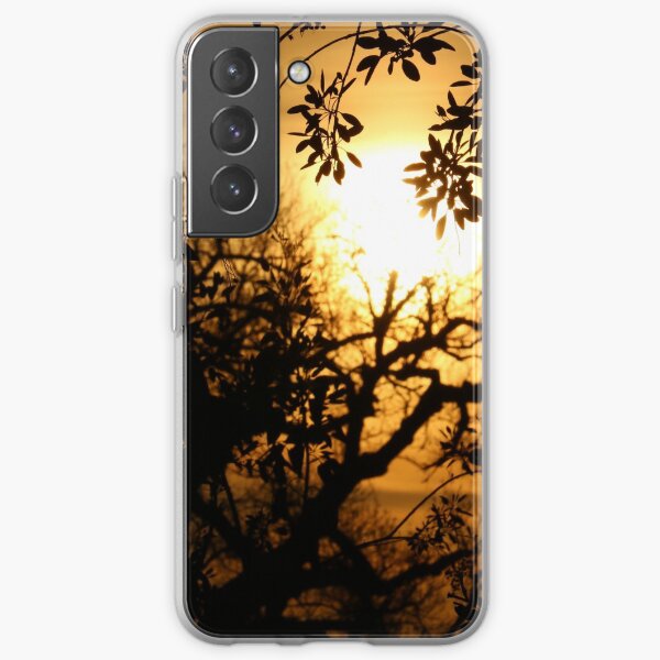 Sun Setting with Tree Shadows Samsung Galaxy Soft Case