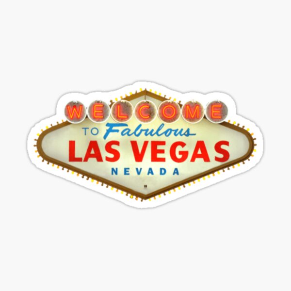 Las Vegas Stickers | Redbubble