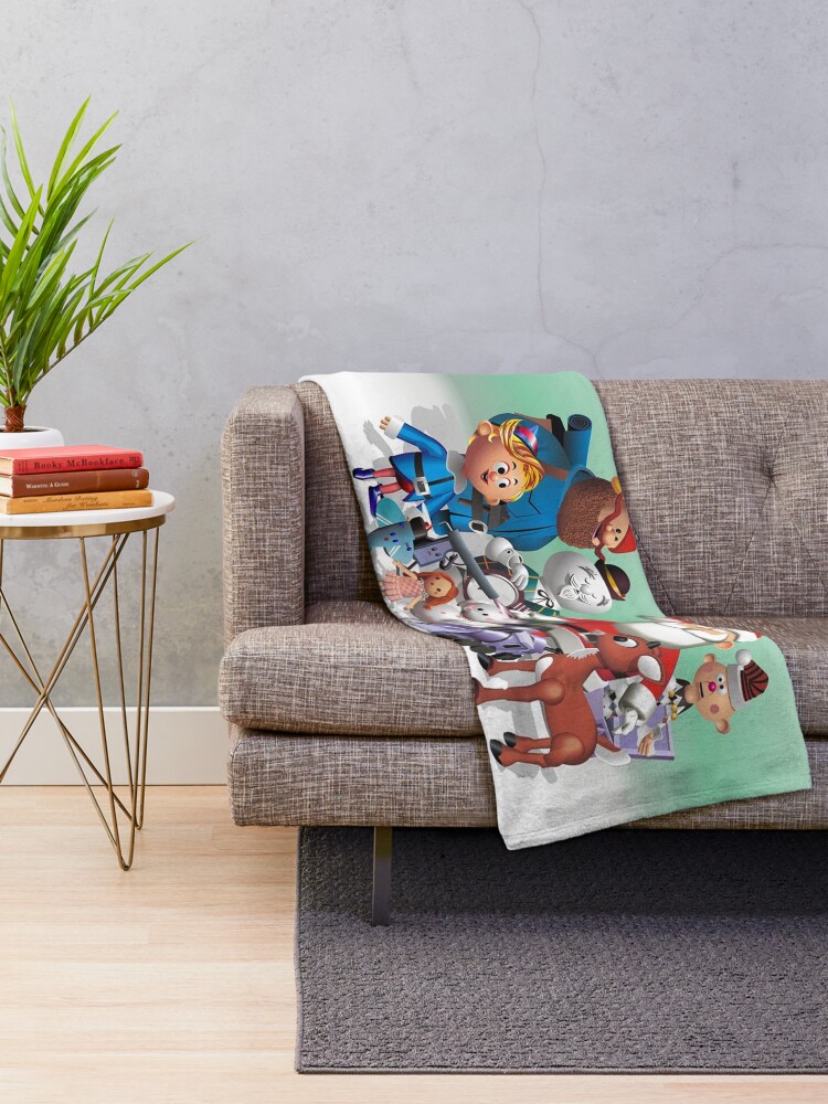 Alternate view of Holiday Fun Throw Blanket
