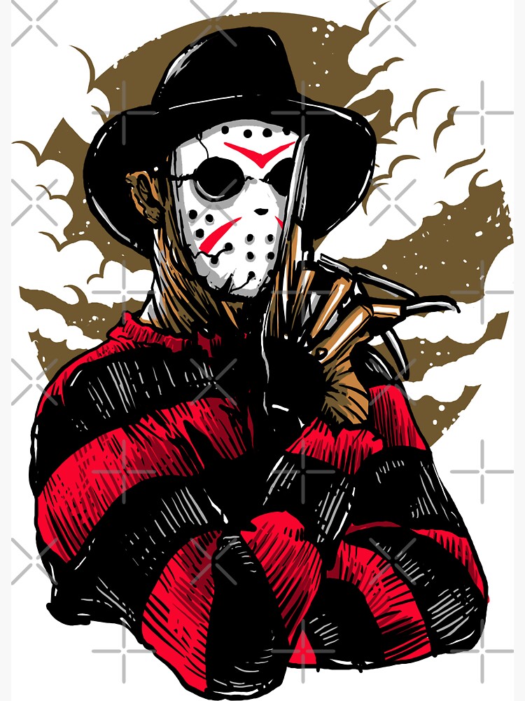 Horror Mashups: Freddy VS Jason by EnforcerDesigns