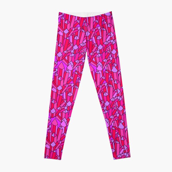 GEMS - PINK Leggings for Sale by fgood