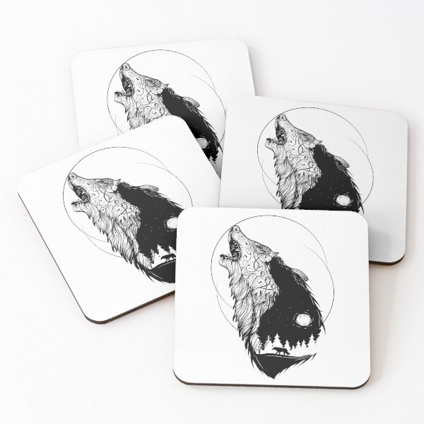 Item preview, Wolf soul spirit artwork designed and sold by emphatic.