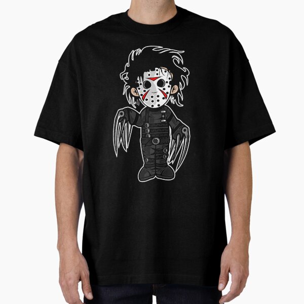 Horror Mashups: Edward VS Jason Oversized T-Shirt