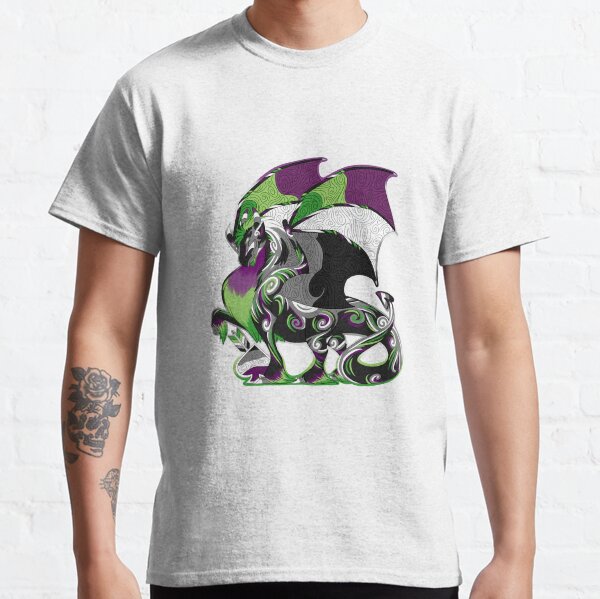 Aro Ace Pride Dragon Classic T-Shirt