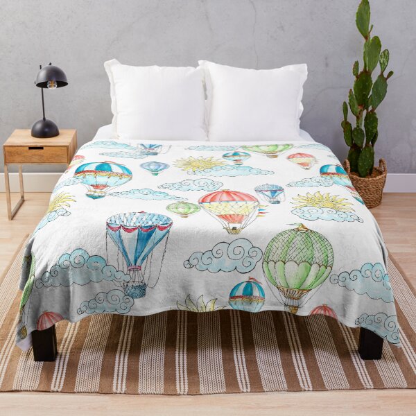 Item preview, Vintage Balloons Watercolor Pattern designed and sold by LiliyaSavelieva.