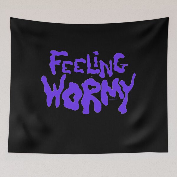 Item preview, feeling wormy (purple + black) designed and sold by Funauntsarah.
