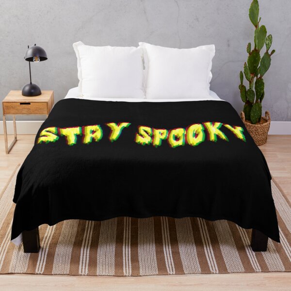 Item preview, Stay Spooky 3-D Text (#3 Wavy) designed and sold by RoserinArt.