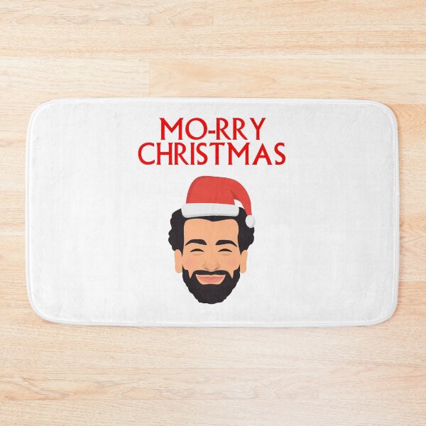 Item preview, Merry Christmas Liverpool FC Mo Salah designed and sold by russell7lee.