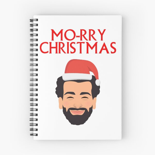 Item preview, Merry Christmas Liverpool FC Mo Salah designed and sold by russell7lee.