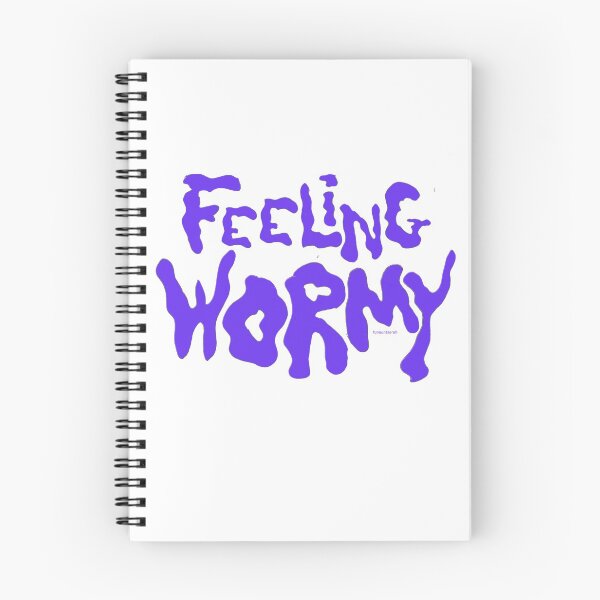 Item preview, feeling wormy (purple + white) designed and sold by Funauntsarah.