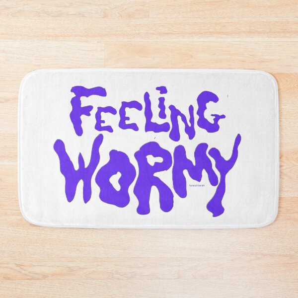 Item preview, feeling wormy (purple + white) designed and sold by Funauntsarah.