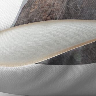 Alternate view of Grey Convergence Throw Pillow