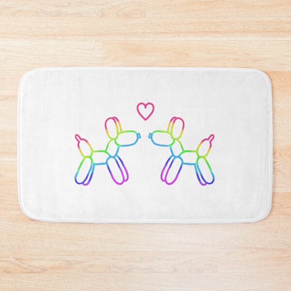 Item preview, Balloon Dogs in Love (Rainbow) designed and sold by Whoopsidoodle.