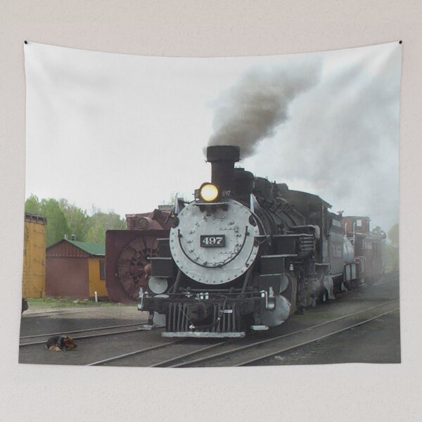 Item preview, Locomotive 497 with Ralphie the yard dog – 2002 designed and sold by Spattergull.