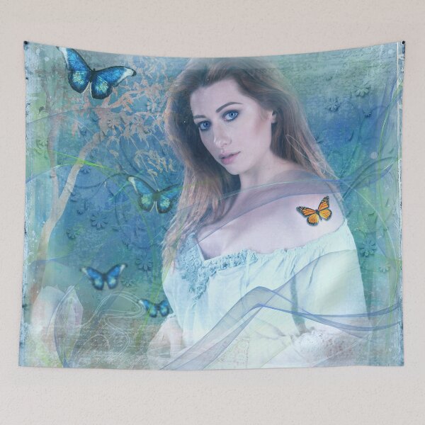 Item preview, Girl with the Butterfly Tattoo designed and sold by Keith's Photo Artistry.