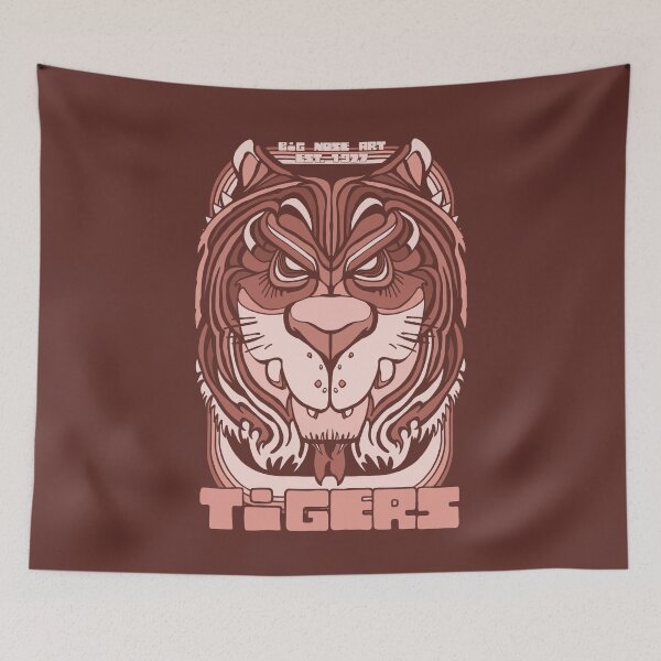 Item preview, Tiger Crest - Blooming Dahlia Pink designed and sold by bignose1977.