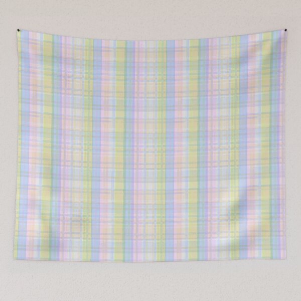 Item preview, Pastel Colors Plaid Pattern designed and sold by RoserinArt.