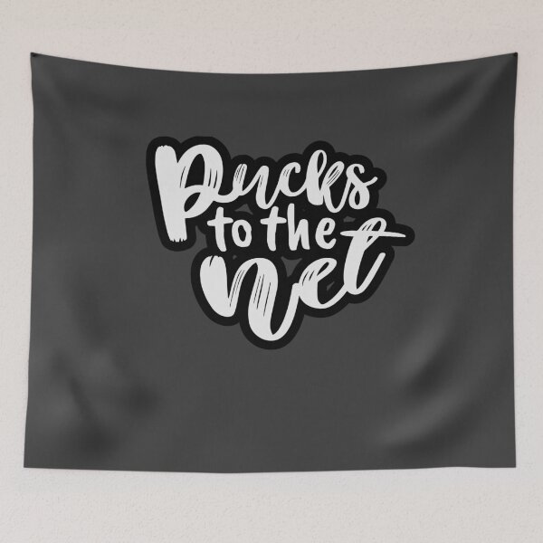 Item preview, Pucks To The Net designed and sold by Wimsicalifornia.