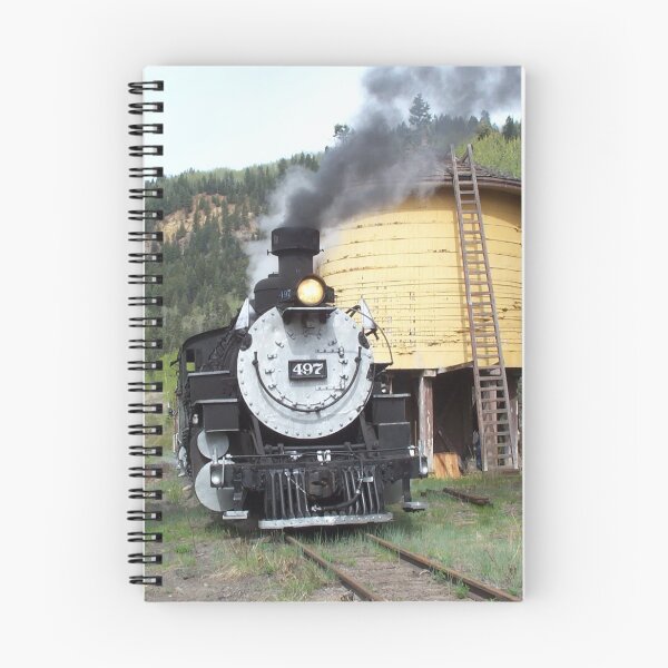 Item preview, Locomotive 497 at Cresco Tank – 2002 designed and sold by Spattergull.