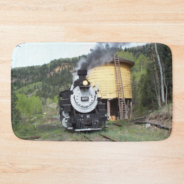 Item preview, Locomotive 497 at Cresco Tank – 2002 designed and sold by Spattergull.