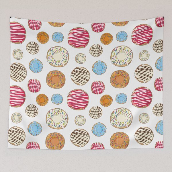 Item preview, Delicious Donut Pattern designed and sold by BigAl3D.