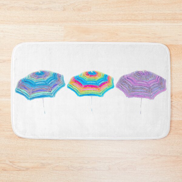 Item preview, Three beach umbrellas designed and sold by MatsonArtDesign.