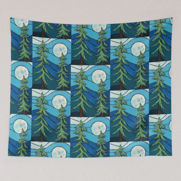 Item preview, Evergreen Moon designed and sold by Christina Lopez.