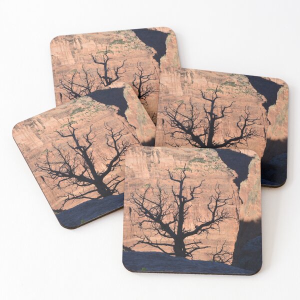 Item preview, Silhouette Tree Against Canyon De Chelly Cliff Wall designed and sold by Tdcc2000.