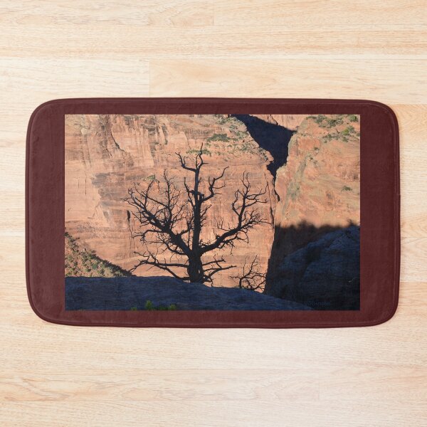 Item preview, Silhouette Tree Against Canyon De Chelly Cliff Wall designed and sold by Tdcc2000.