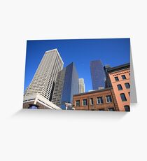 Minneapolis Skyscrapers Greeting Card