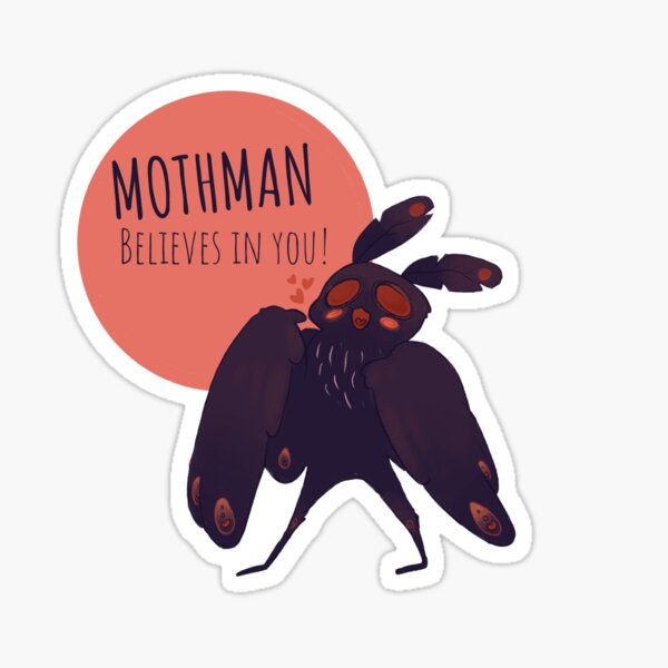 Item preview, ¡Mothman cree en ti! designed and sold by PhoebeSoleil.