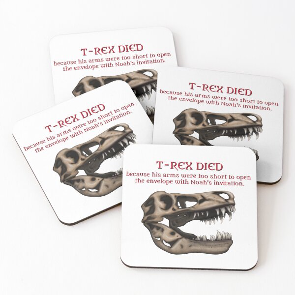 Item preview, T-REX DIED - arms too short designed and sold by Lady Dragonwren.